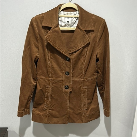 Brown Corduroy Women's Jacket - Picture 1 of 3